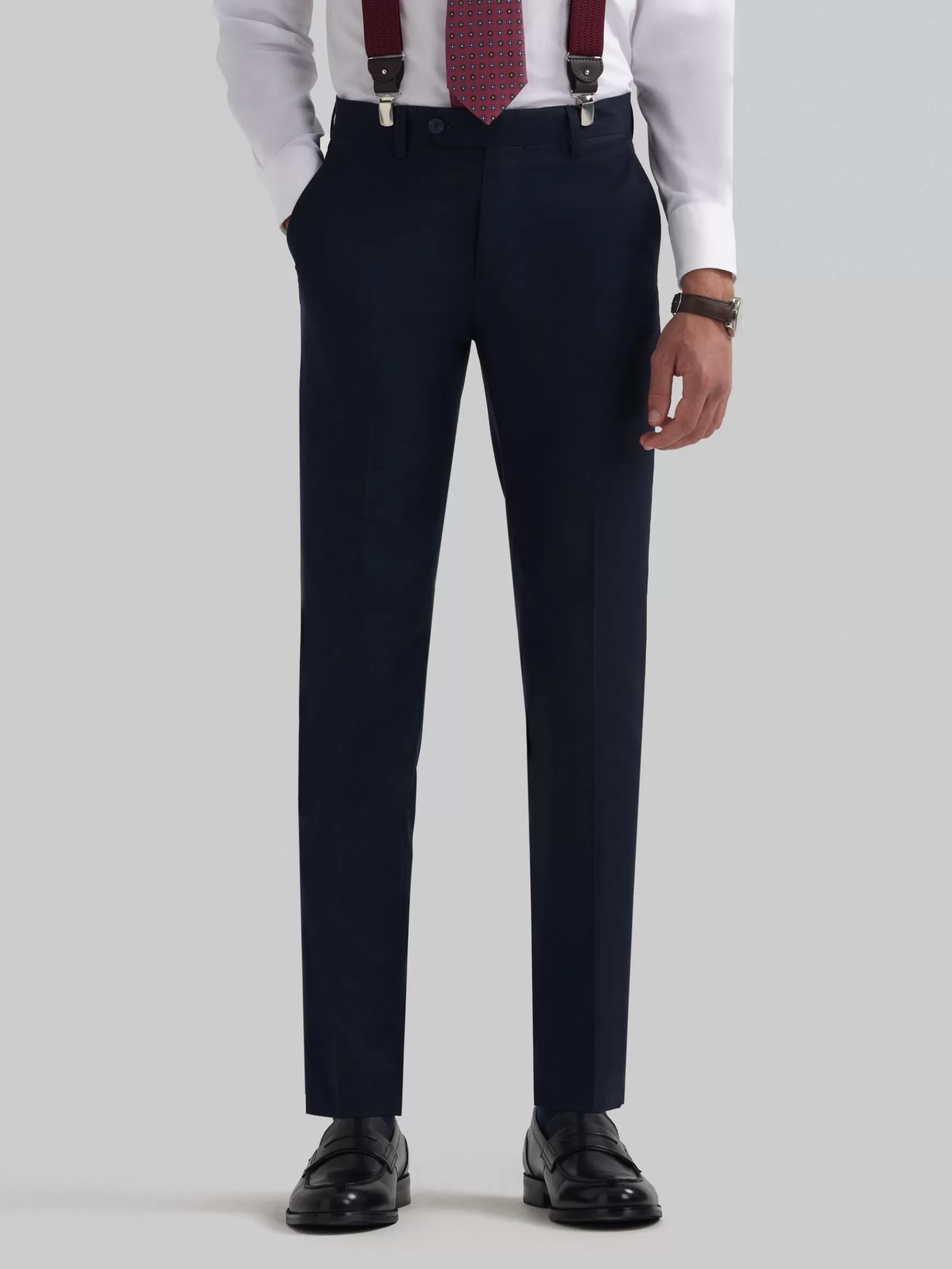 Hombre Alvaro Moreno Trajes | Trajes - Vestir<PANTALON TWILL CADETE