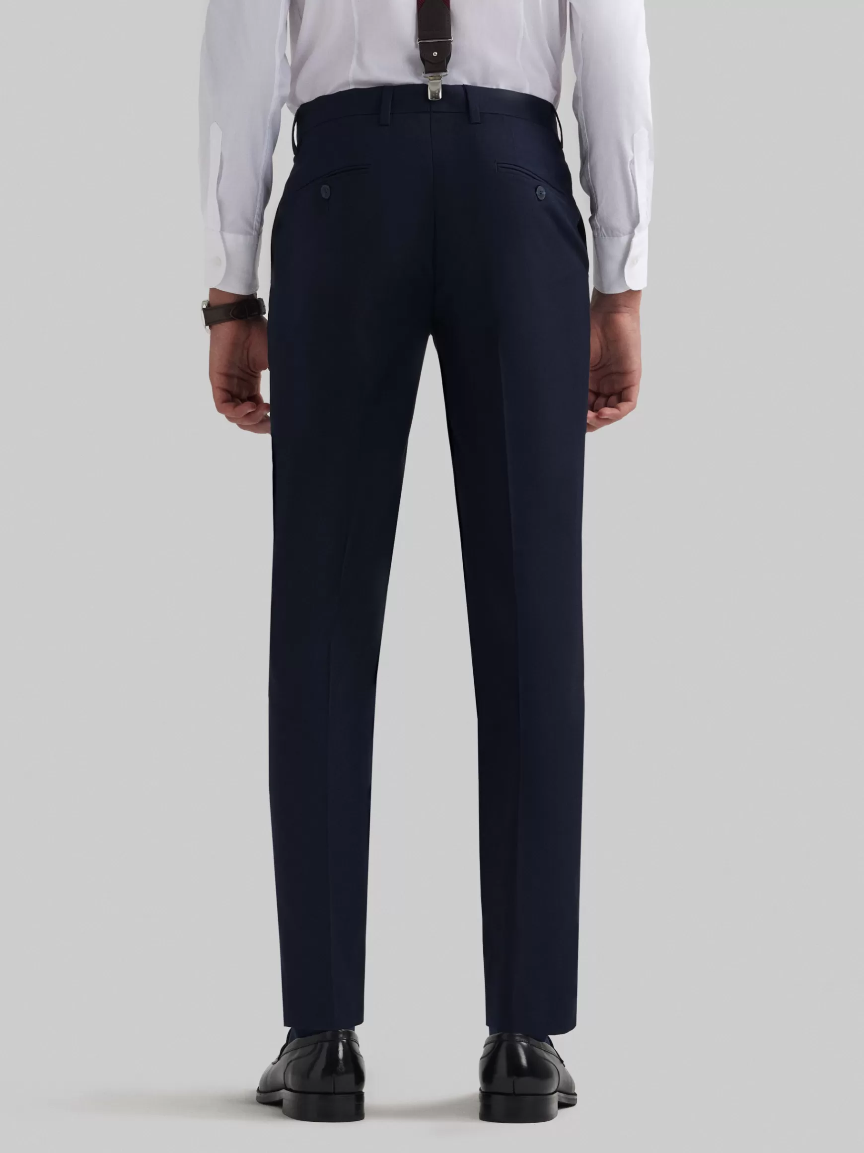 Hombre Alvaro Moreno Trajes | Trajes - Vestir<PANTALON TWILL CADETE