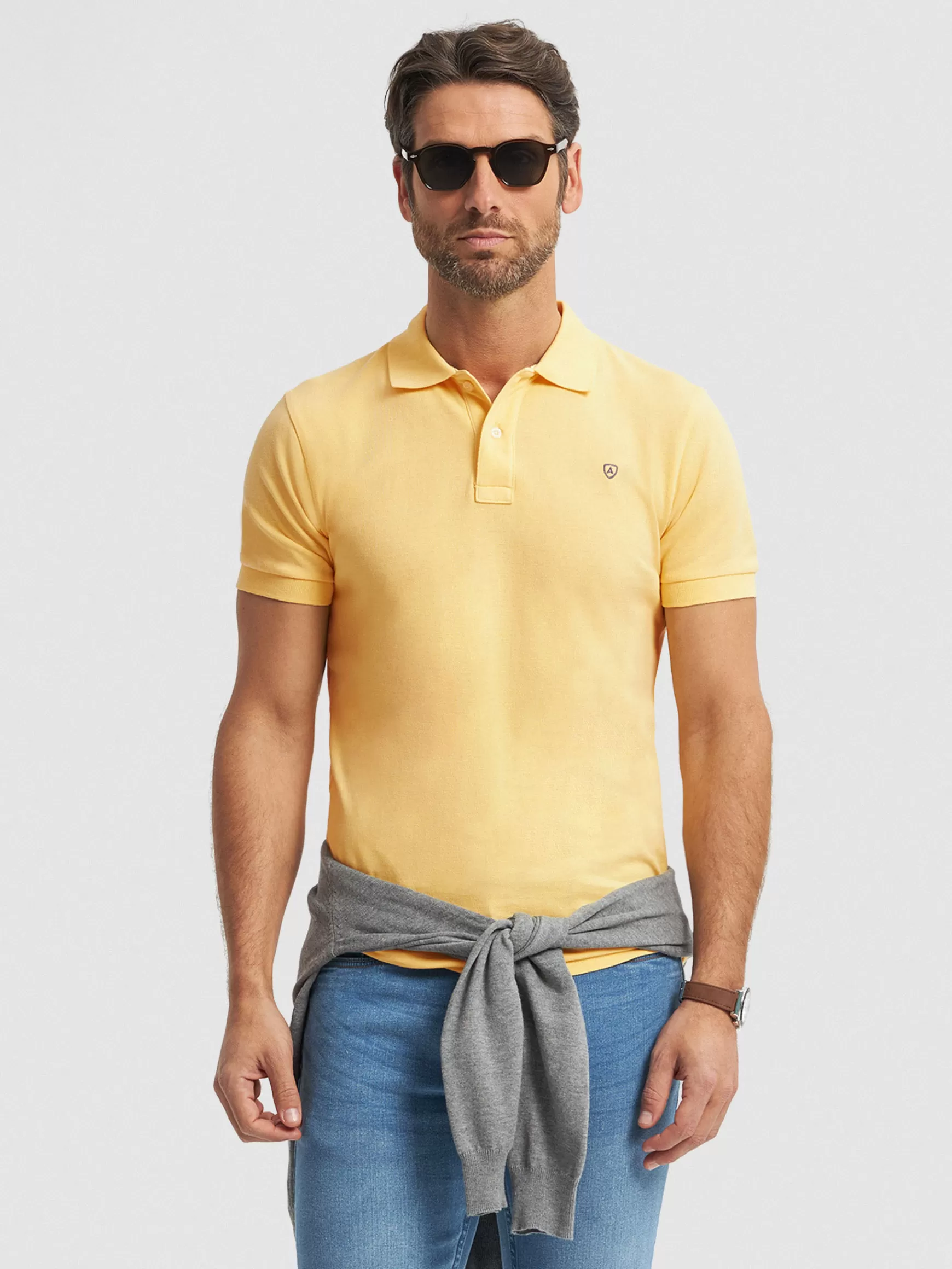 Hombre Alvaro Moreno Polos Y Poleras<POLO BASIC