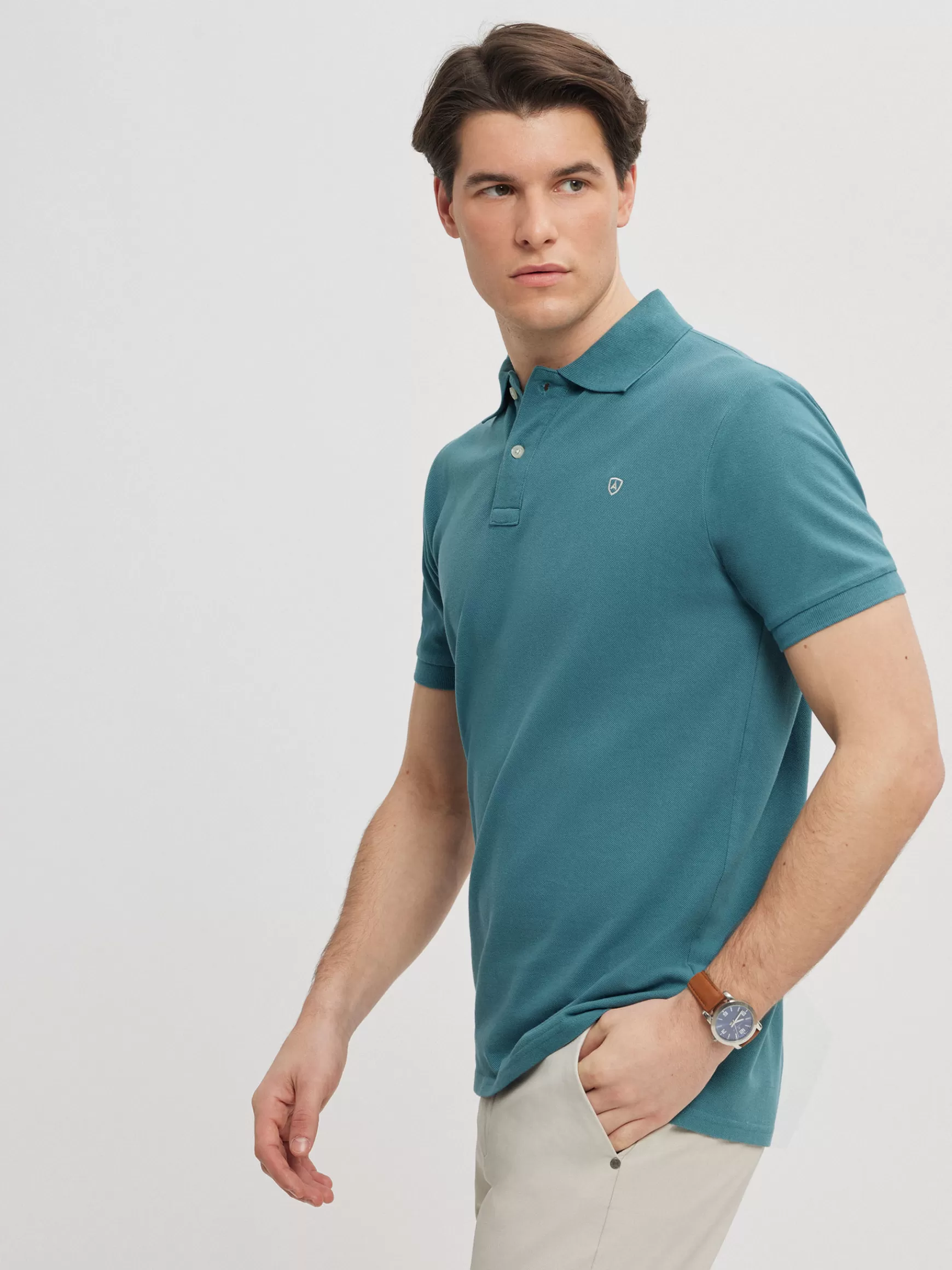 Hombre Alvaro Moreno Polos Y Poleras<POLO BASIC