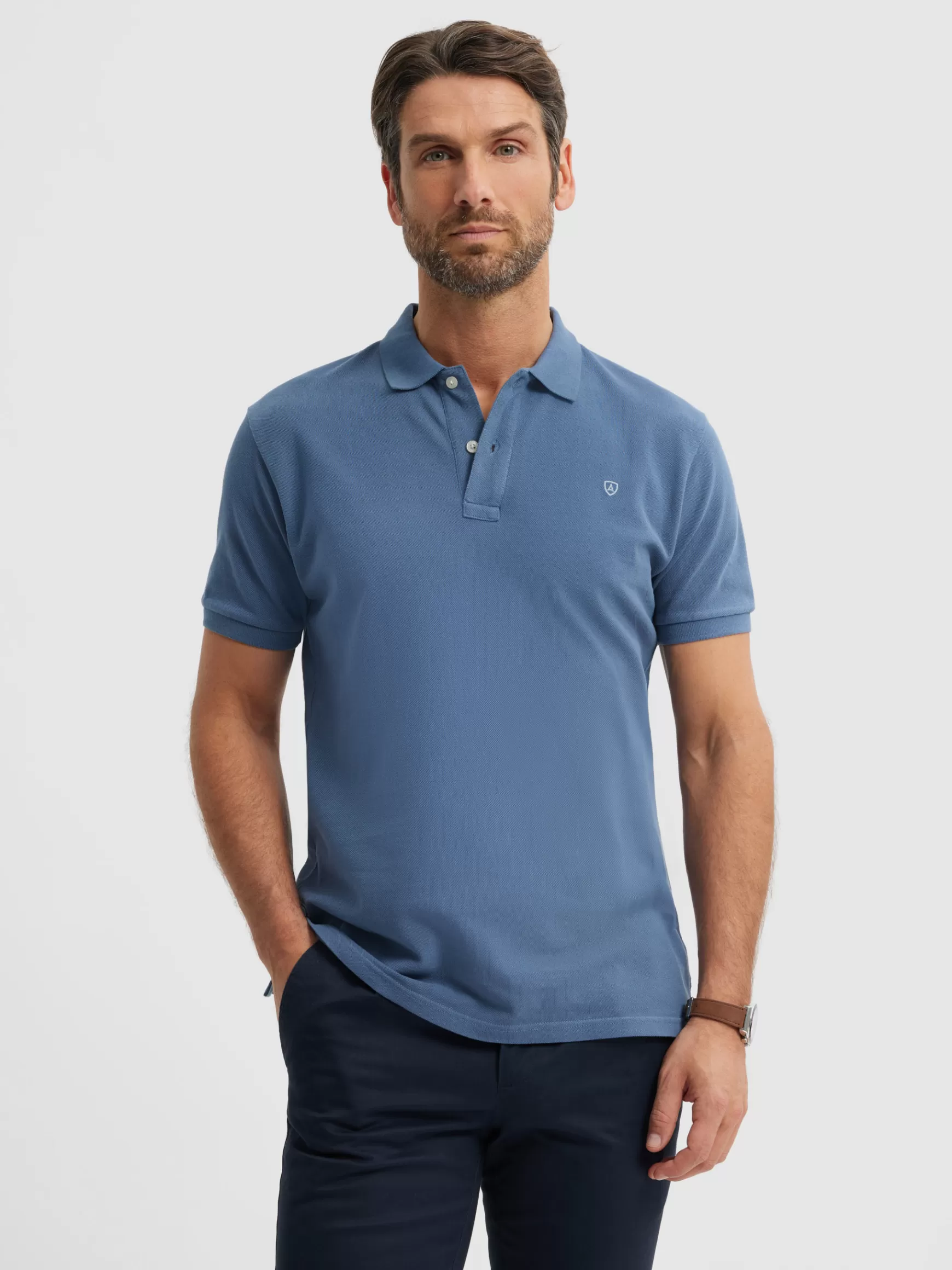 Hombre Alvaro Moreno Polos Y Poleras<POLO BASIC