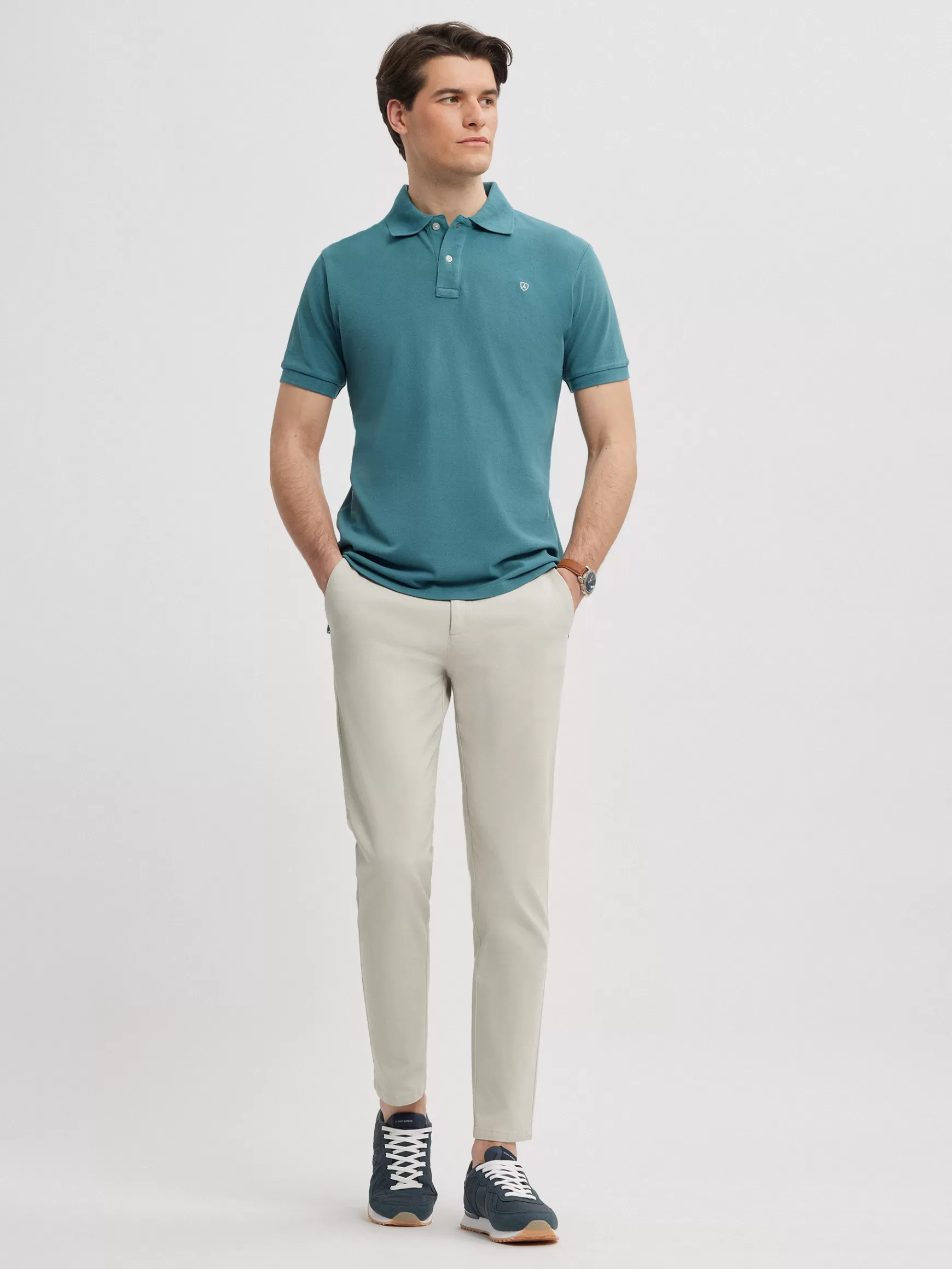 Hombre Alvaro Moreno Polos Y Poleras<POLO BASIC