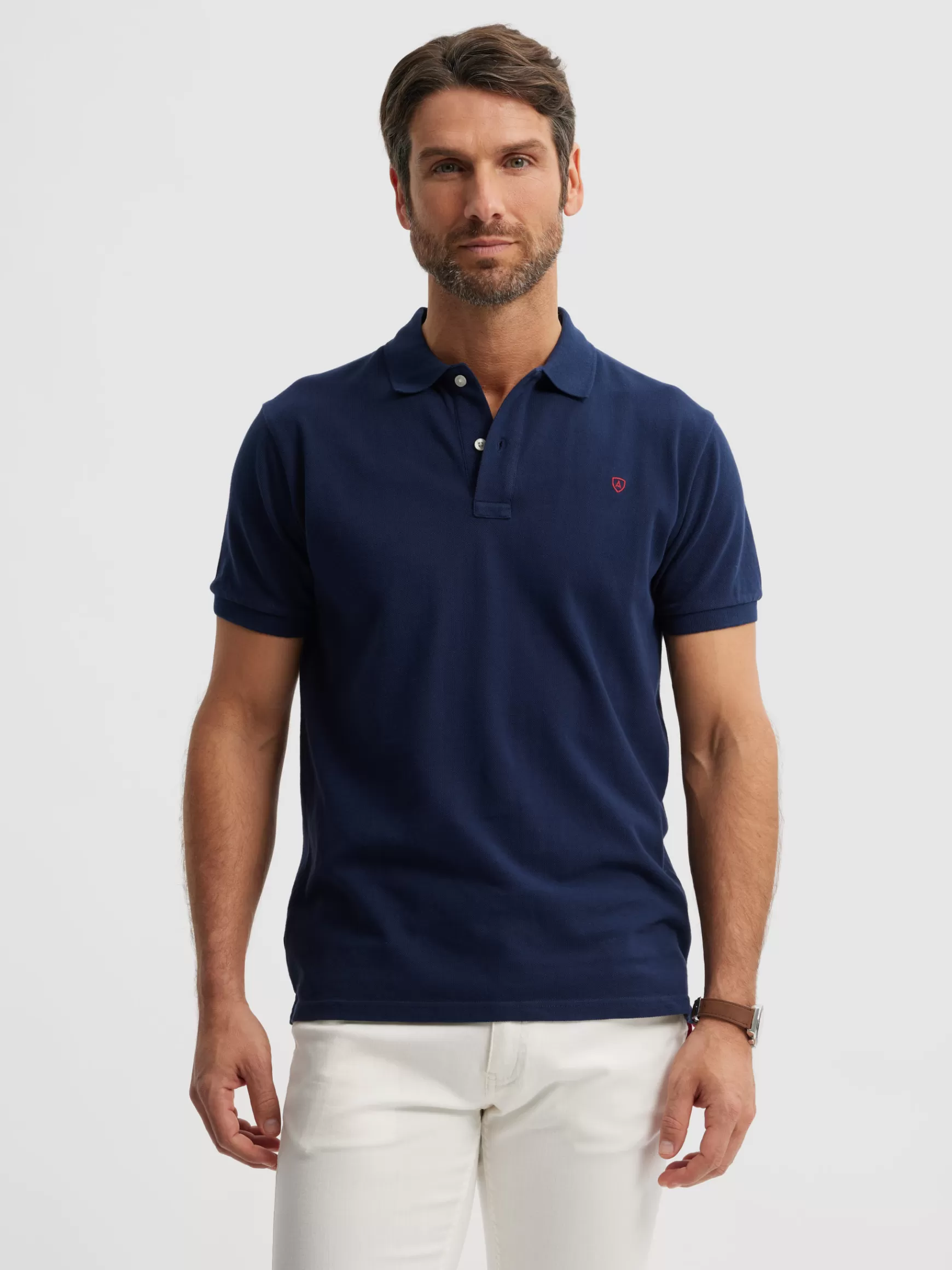 Hombre Alvaro Moreno Polos Y Poleras<POLO BASIC