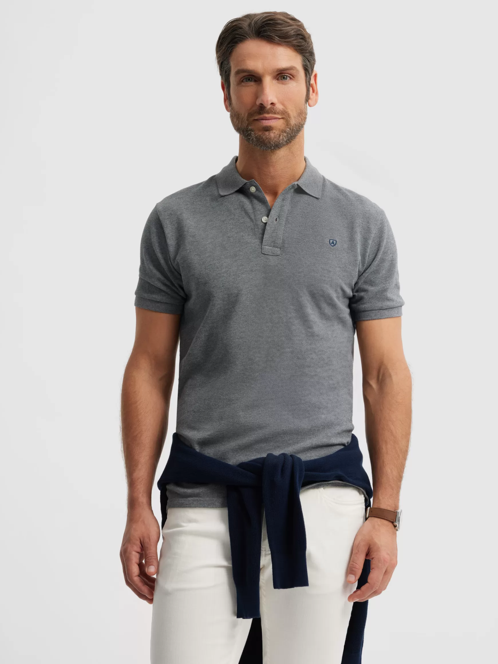 Hombre Alvaro Moreno Polos Y Poleras<POLO BASIC