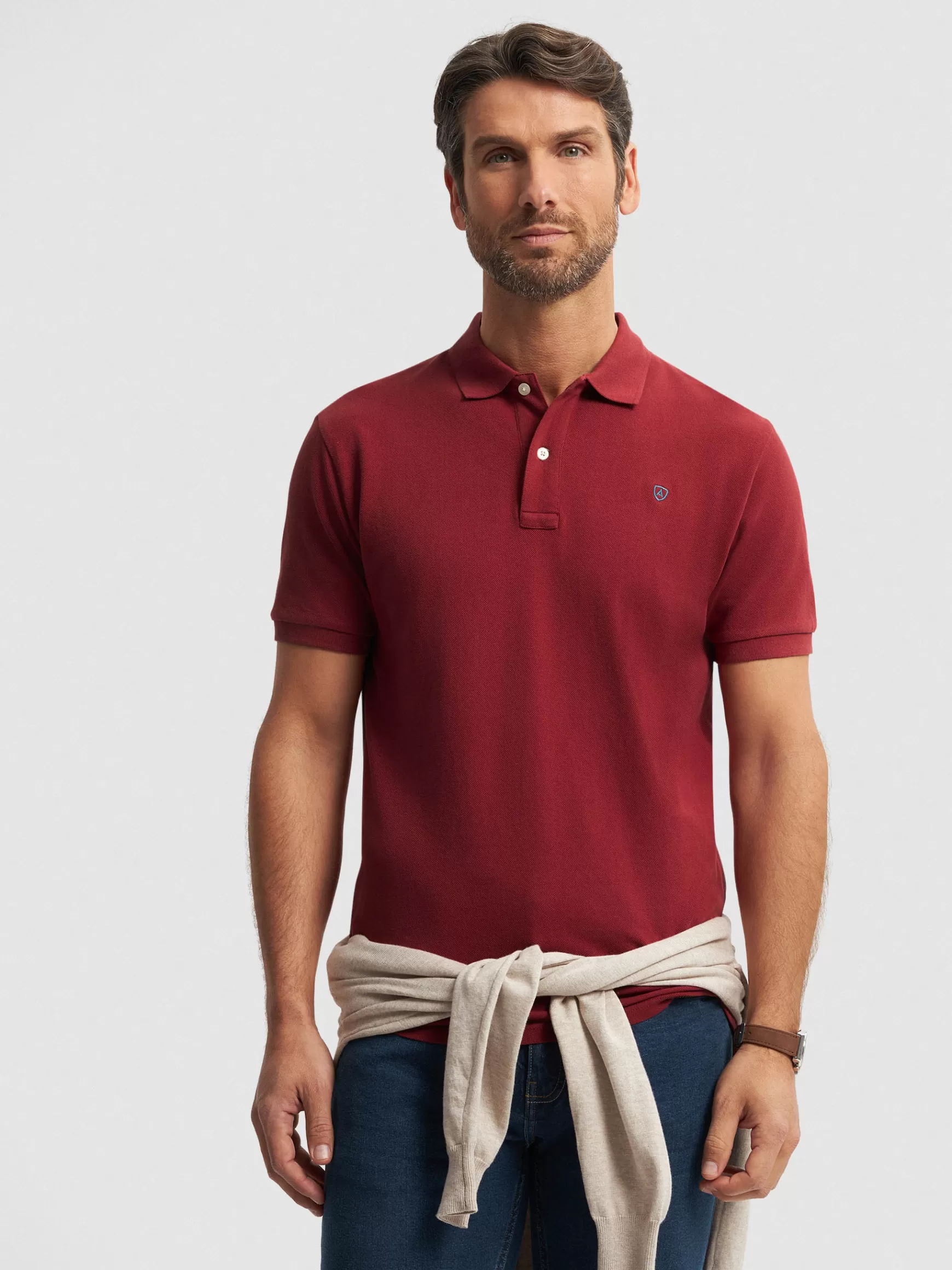 Hombre Alvaro Moreno Polos Y Poleras<POLO BASIC