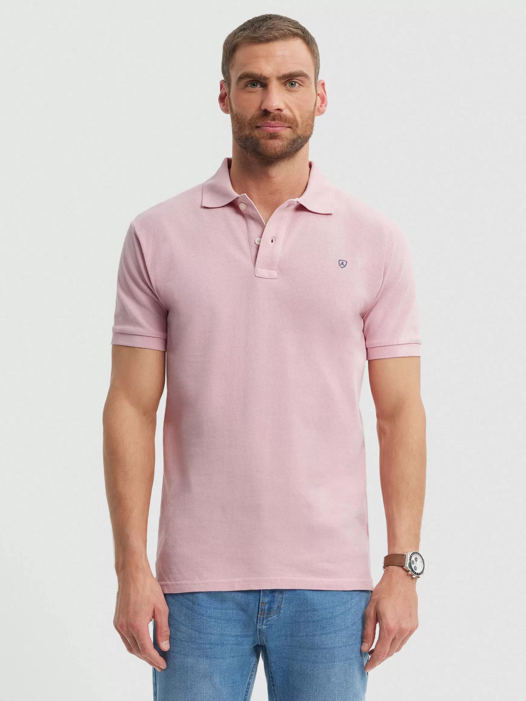 Hombre Alvaro Moreno Polos Y Poleras<POLO BASIC