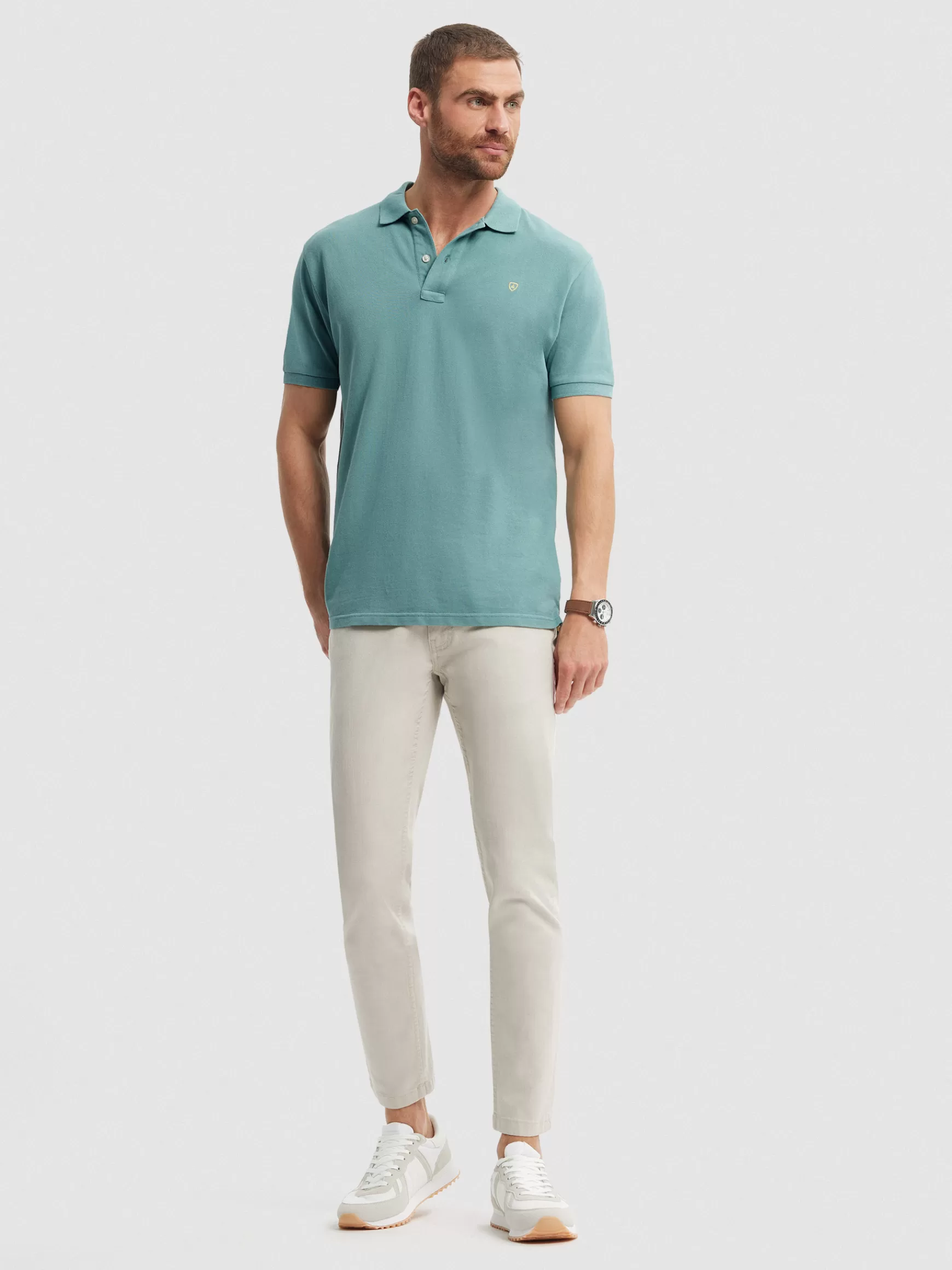 Hombre Alvaro Moreno Polos Y Poleras<POLO BASIC