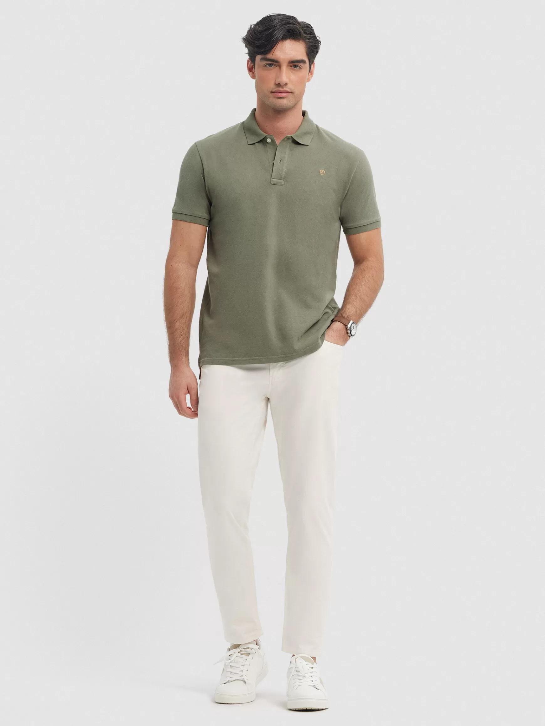 Hombre Alvaro Moreno Polos Y Poleras<POLO BASIC