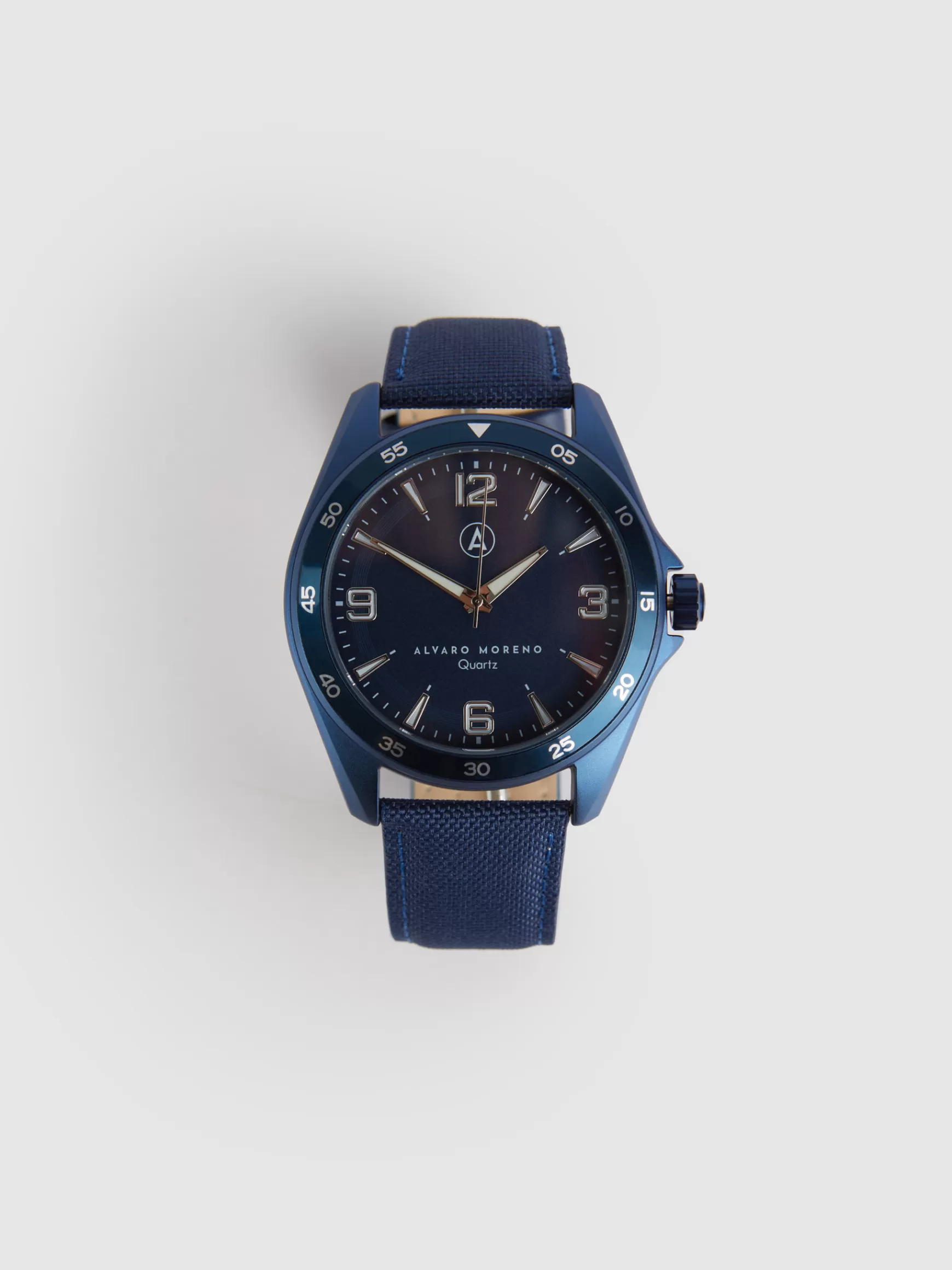 Hombre Alvaro Moreno Relojes<RELOJ CANVAS QUARTZ