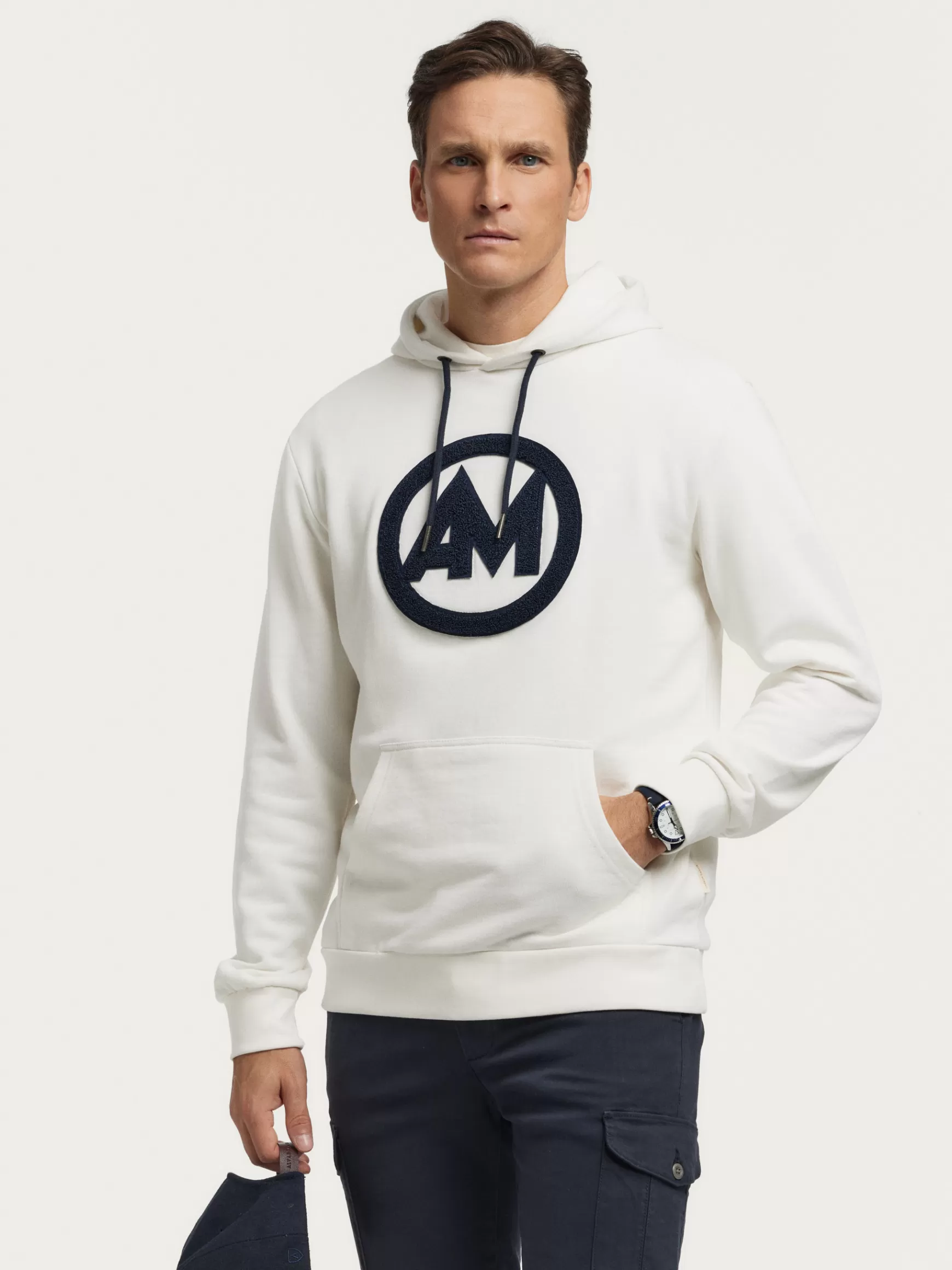 Hombre Alvaro Moreno Sudaderas<SUDADERA LOGO